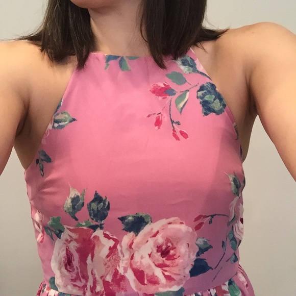 Pink floral dress - Picture 2 of 5